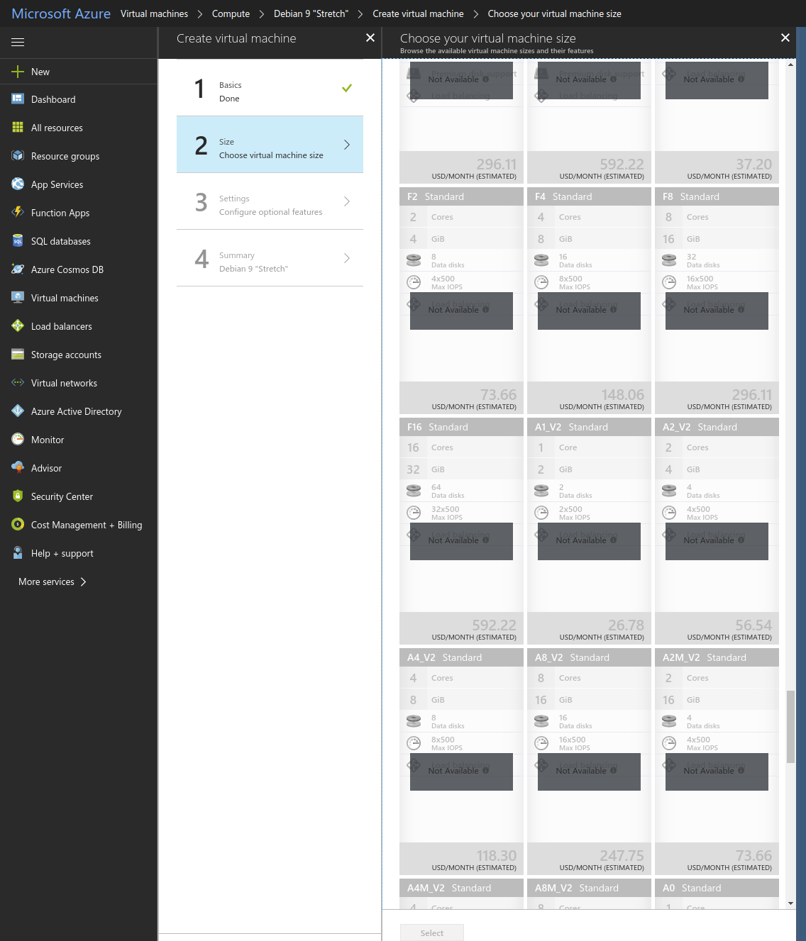 Azure
VPS Options